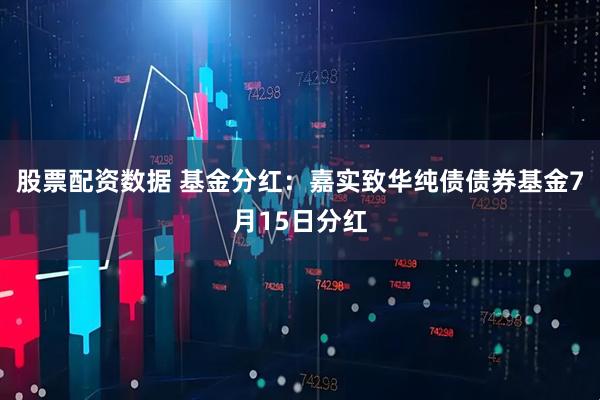 股票配资数据 基金分红：嘉实致华纯债债券基金7月15日分红